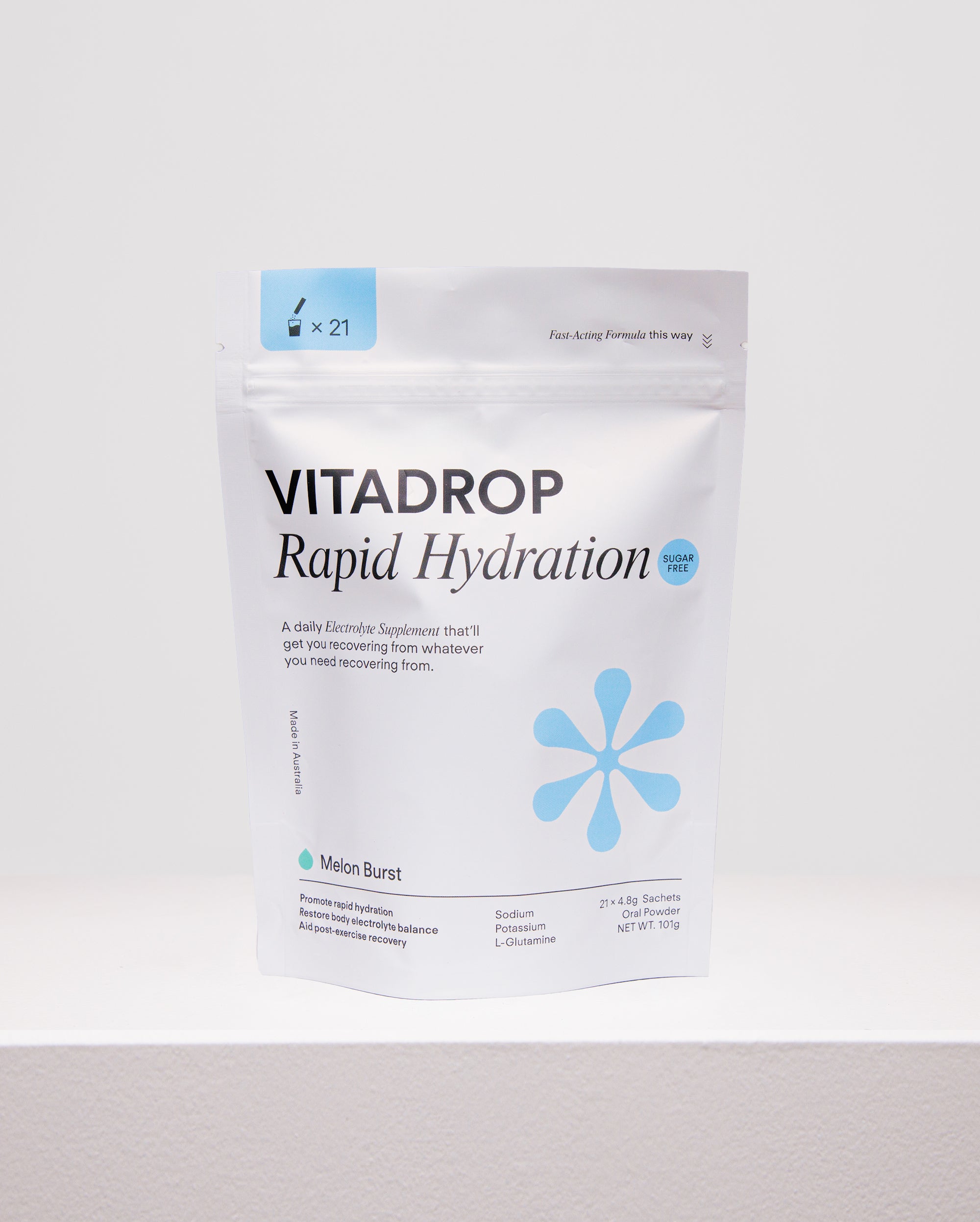 Vitadrop Rapid Hydration Sugar-Free 21Pk